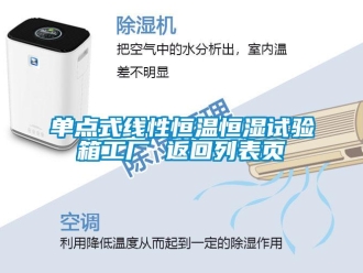 知識百科單點(diǎn)式線性恒溫恒濕試驗(yàn)箱工廠 返回列表頁