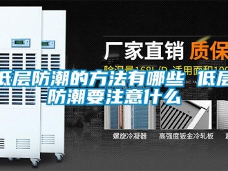 企業(yè)新聞低層防潮的方法有哪些 低層防潮要注意什么