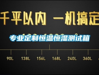 知識(shí)百科專業(yè)定制恒溫恒濕測(cè)試箱