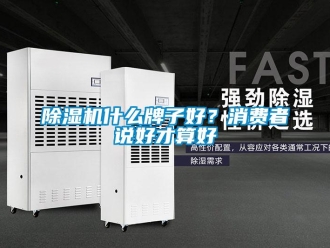 企業(yè)新聞除濕機什么牌子好？消費者說好才算好
