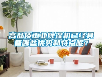 企業(yè)新聞高品質(zhì)工業(yè)除濕機(jī)已經(jīng)具備哪些優(yōu)勢和特點(diǎn)呢？