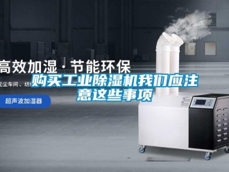 企業(yè)新聞購(gòu)買(mǎi)工業(yè)除濕機(jī)我們應(yīng)注意這些事項(xiàng)