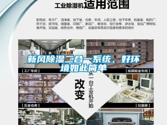 知識(shí)百科新風(fēng)除濕二合一系統(tǒng)，好環(huán)境如此簡(jiǎn)單