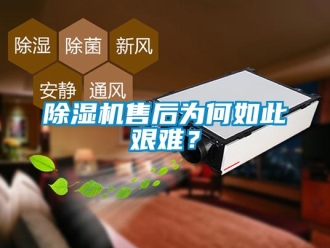 企業(yè)新聞除濕機售后為何如此艱難？