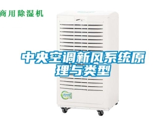 企業(yè)新聞中央空調新風系統(tǒng)原理與類型