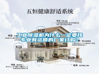 企業(yè)新聞工業(yè)除濕機(jī)為什么一定要找專業(yè)有資質(zhì)的廠家訂購？