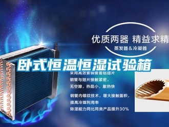 知識百科臥式恒溫恒濕試驗(yàn)箱