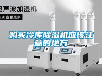 企業(yè)新聞購(gòu)買冷庫(kù)除濕機(jī)應(yīng)該注意的地方