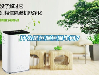 知識(shí)百科什么是恒溫恒濕車間？