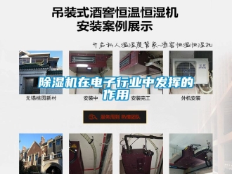 企業(yè)新聞除濕機(jī)在電子行業(yè)中發(fā)揮的作用