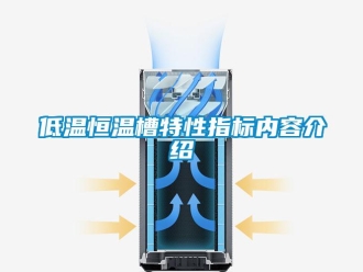 知識百科低溫恒溫槽特性指標(biāo)內(nèi)容介紹