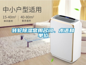 知識百科轉(zhuǎn)輪除濕常用名詞、術(shù)語和單位