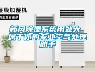 知識(shí)百科新風(fēng)除濕系統(tǒng)用處大 屬于你的專業(yè)空氣處理助手