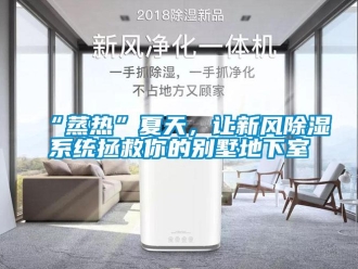 企業(yè)新聞“蒸熱”夏天，讓新風(fēng)除濕系統(tǒng)拯救你的別墅地下室
