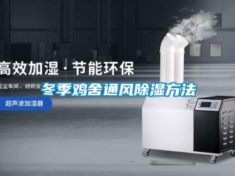 企業(yè)新聞冬季雞舍通風(fēng)除濕方法