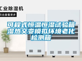知識百科可程式恒溫恒濕試驗箱濕熱交變模擬環(huán)境老化檢測箱