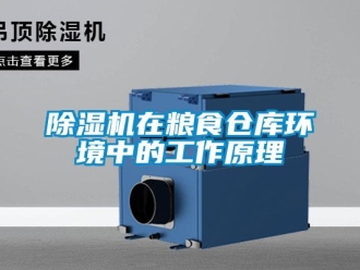 企業(yè)新聞除濕機(jī)在糧食倉(cāng)庫(kù)環(huán)境中的工作原理