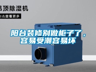 知識(shí)百科陽(yáng)臺(tái)裝修別做柜子了，容易受潮容易壞