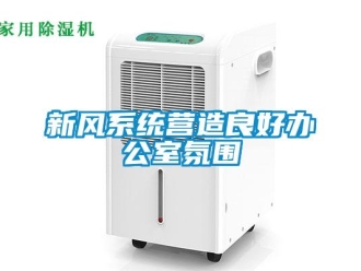 知識百科新風(fēng)系統(tǒng)營造良好辦公室氛圍
