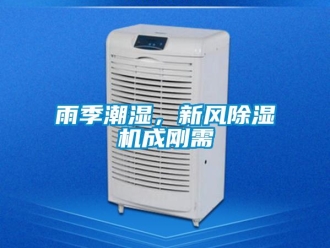 知識百科雨季潮濕，新風除濕機成剛需