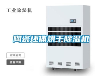 知識(shí)百科陶瓷坯體烘干除濕機(jī)