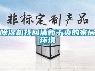 企業(yè)新聞除濕機找回清新干爽的家居環(huán)境