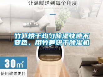 知識(shí)百科竹筍烘干均勻除濕快速不變色，用竹筍烘干除濕機(jī)