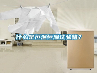 知識(shí)百科什么是恒溫恒濕試驗(yàn)箱？