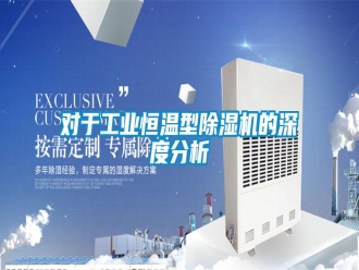 企業(yè)新聞對于工業(yè)恒溫型除濕機(jī)的深度分析