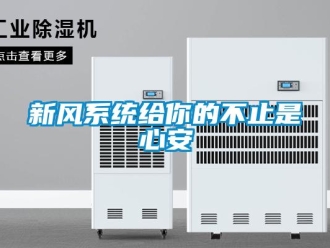 知識百科新風(fēng)系統(tǒng)給你的不止是心安