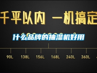 企業(yè)新聞什么品牌的抽濕機好用