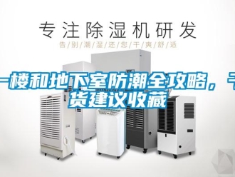 企業(yè)新聞一樓和地下室防潮全攻略，干貨建議收藏