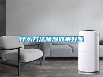 企業(yè)新聞什么方法除濕效果好呢