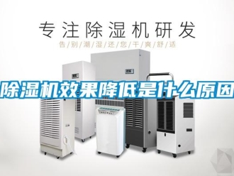 企業(yè)新聞除濕機效果降低是什么原因