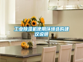 企業(yè)新聞工業(yè)除濕機使用環(huán)境選購建議說明
